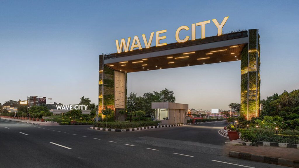 Main Entrance of Wave City Ghaziabad