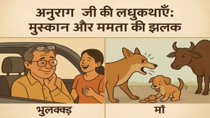 अनुराग जी की लघुकथाएँ: मुस्कान और ममता की झलक