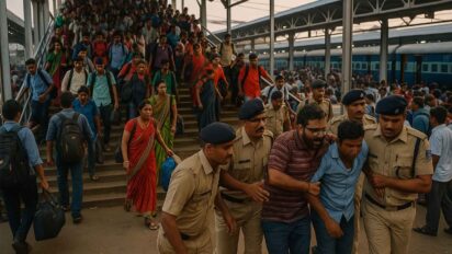 Bardhaman Railway Station पर भगदड़, सात यात्री घायल — साल में तीसरी ऐसी घटना