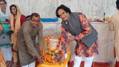 कलम-दवात पूजन पर जितेन्द्र बच्चन ने की भगवान चित्रगुप्त से समाज कल्याण की कामना