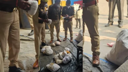 Gautam Buddha Nagar पुलिस ने नष्ट किया 846 किलो से अधिक नशीला माल, कीमत 4.29 करोड़ के पार