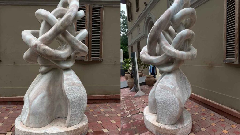 Ananta marble sculpture