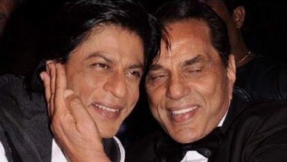 Shahrukh Pays Tribute To Dharmendra : धर्मेंद्र को याद कर भावुक हुए शाहरुख, सोशल मीडिया पर लिखी पोस्ट