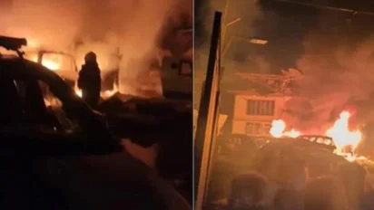 श्रीनगर के नौगाम पुलिस स्टेशन में भीषण विस्फोट: 7 की मौत, 27 घायल — दिल दहला देने वाला वीडियो वायरल