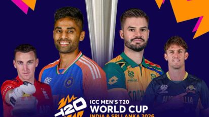 T20 World Cup 2026 : टी20 वर्ल्ड कप 2026 का शेड्यूल जारी, 8 मार्च को फाइनल खेला जाएगा