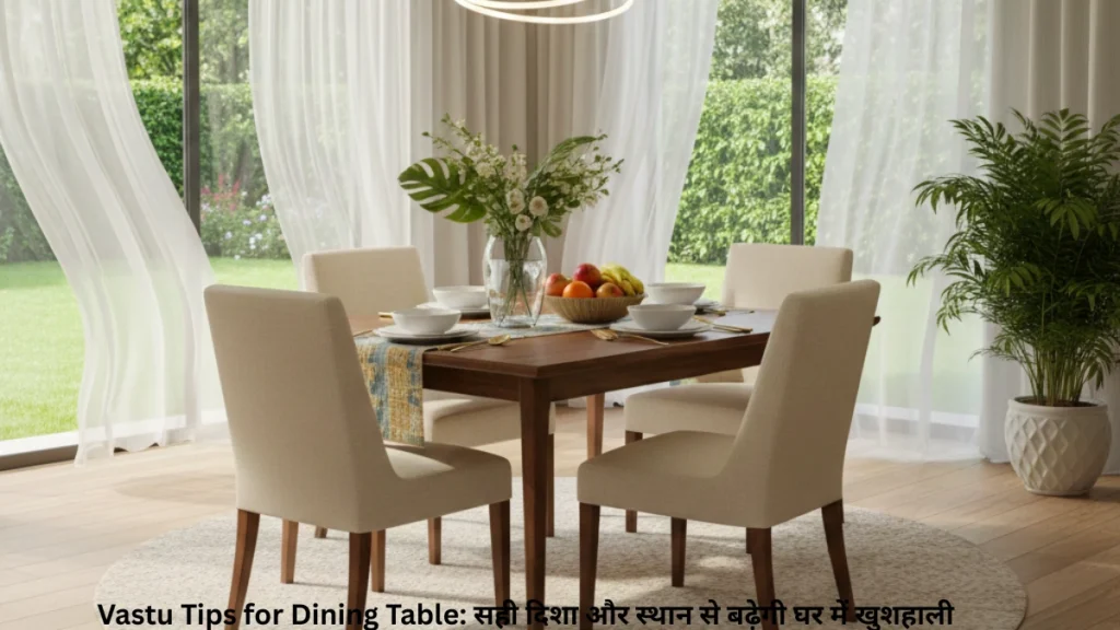 Vastu Tips for Dining Table
