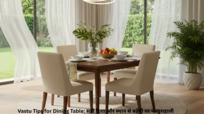 Vastu Tips for Dining Table: सही दिशा और स्थान से बढ़ेगी घर में खुशहाली