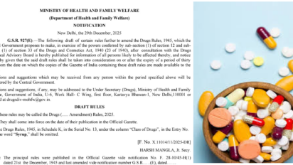 Nimesulide Tablets Banned : सरकार ने निमेसुलाइड पर बैन लगाया, 100 mg से अधिक क्षमता वाली टैबलेट्स पर प्रतिबंध