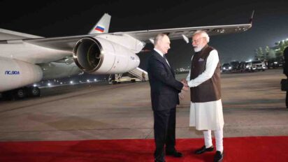 Modi-Putin Bilateral Meeting : रूस के राष्ट्रपति ने भारत के प्रधानमंत्री मोदी के साथ द्विपक्षीय बैठक की