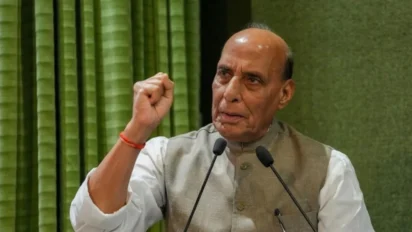 राम मंदिर की वर्षगांठ पर बोले रक्षा मंत्री: Operation Sindoor को बताया अधर्म के अंत का प्रतीक