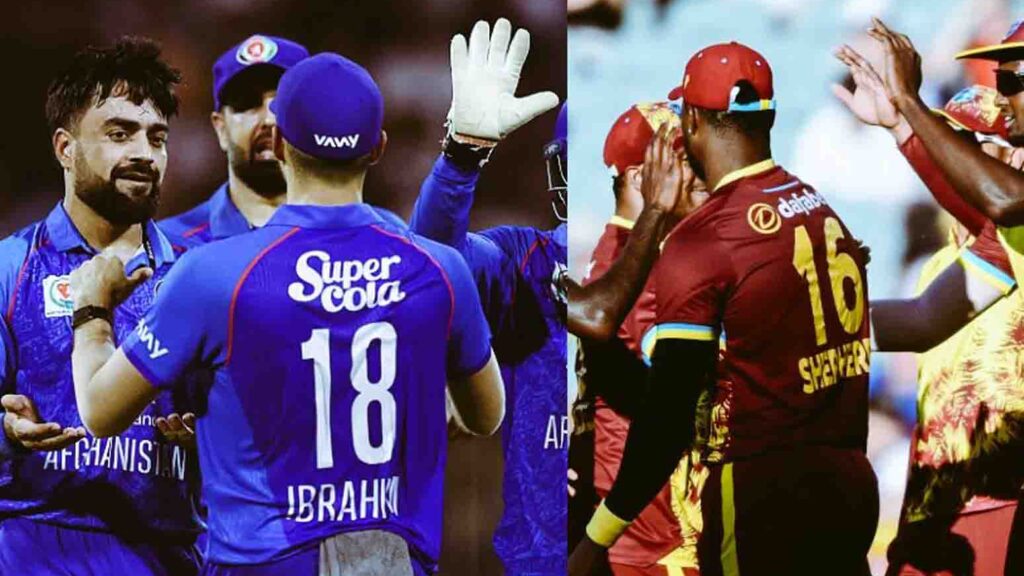AFG vs WI T20: Afghanistan defeated West Indies by 38 runs, taking a 1-0 lead in the T20 series