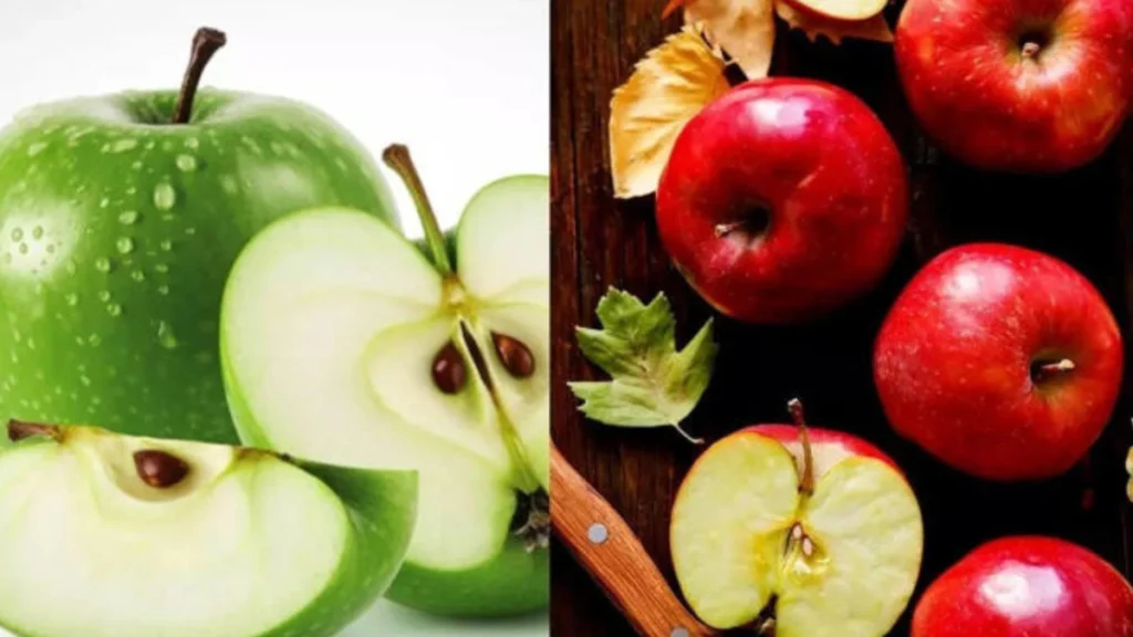 Green vs Red Apples