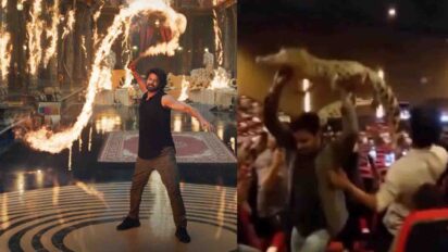 Prabhas fans Bizarre Stunt : फिल्म द राजा साहब के लिए फैंस सिनेमाघर में मगरमच्छ लाए, वीडियो वायरल हुआ