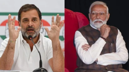 MOTN सर्वे 2026: PM रेस में मोदी आगे, राहुल गांधी की बढ़त