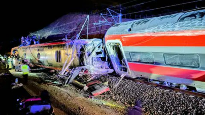 Spain Rail Disaster : स्पेन के अंडालूसिया में बड़ा रेल हादसा, हादसे में 21 की मौत व 73 घायल