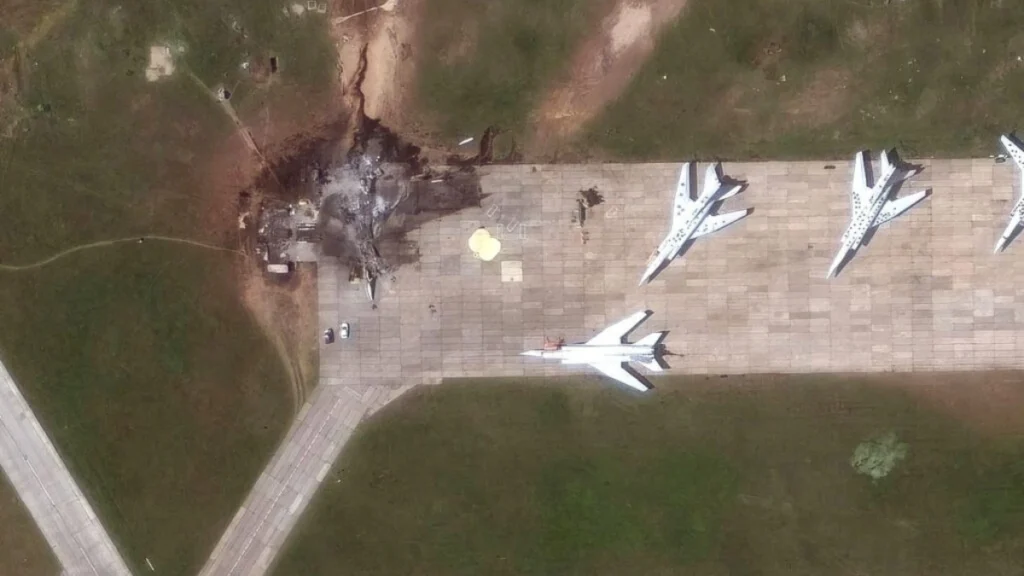 Ukraine Drone Attack