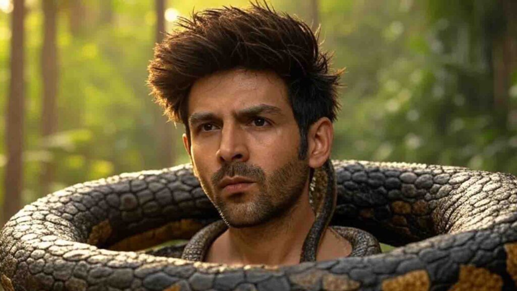 Villain's entry in Nagzilla: Nagzilla gets a powerful villain, Kartik Aaryan to play a shape-shifting snake