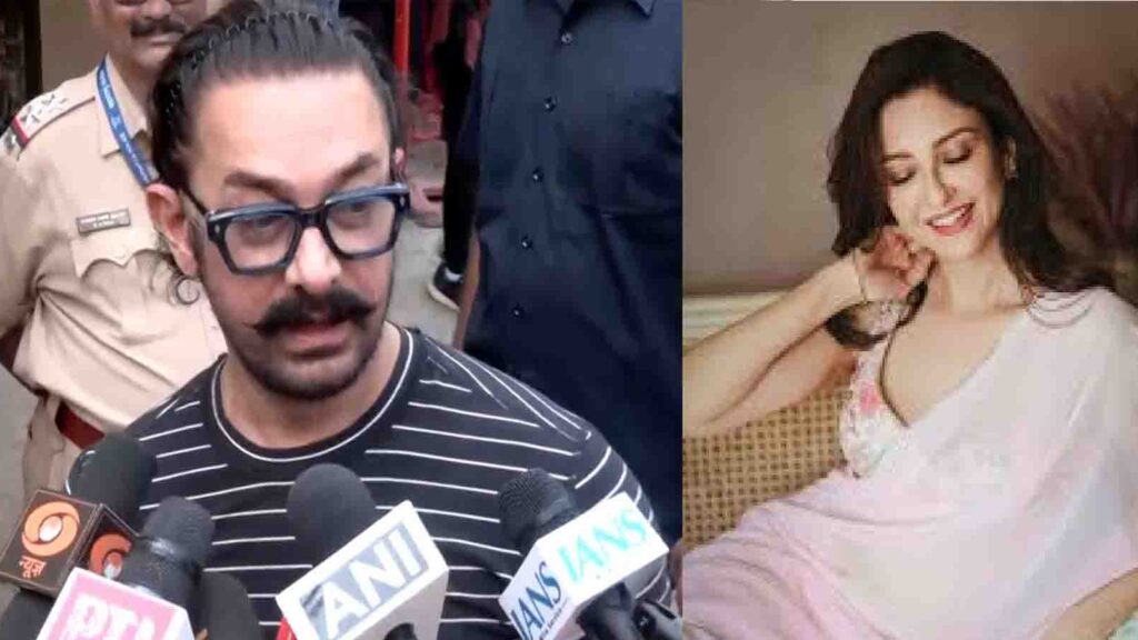 BMC elections: Aamir Khan embroiled in a language controversy after voting; Saumya Tandon's name missing from the voter list