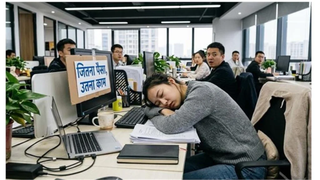 China employee protest