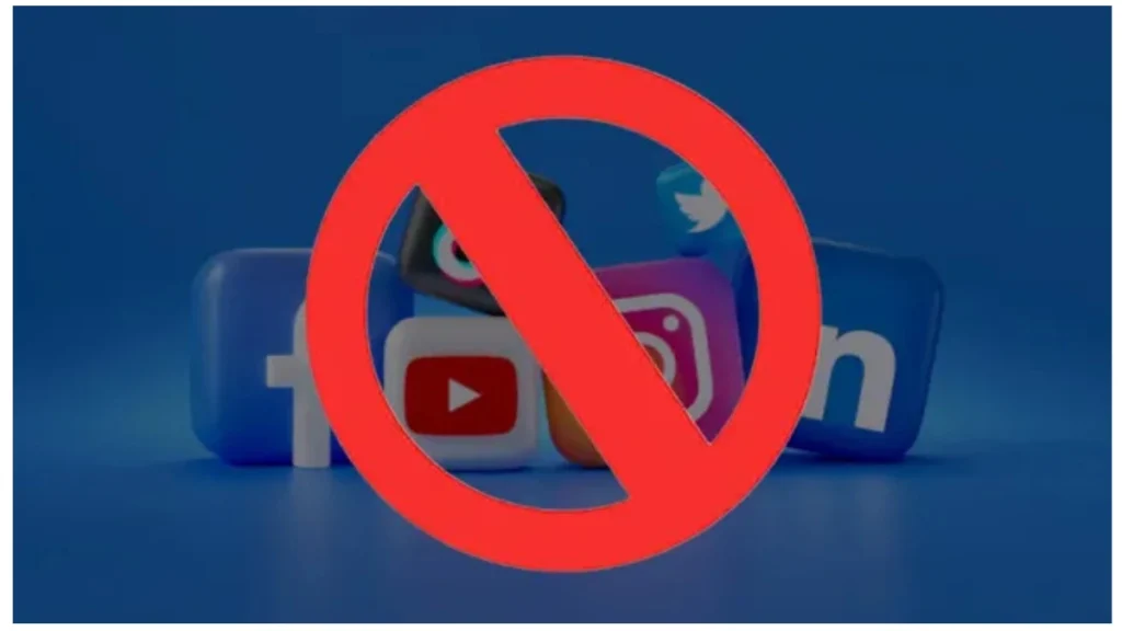 social media ban